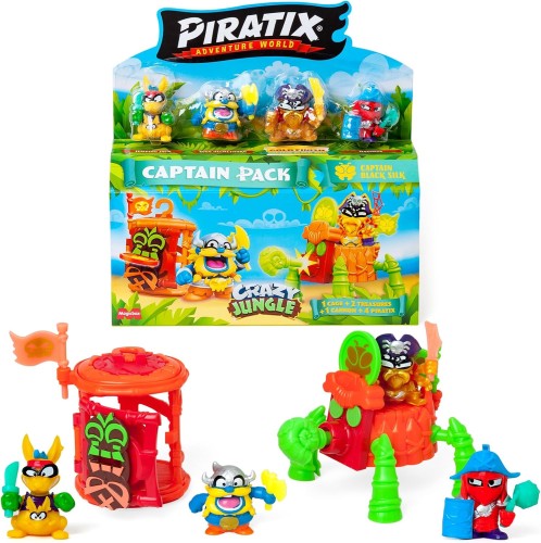 Piratix Crazy Jungle Captain Pack zestaw Black Silk (5).jpg