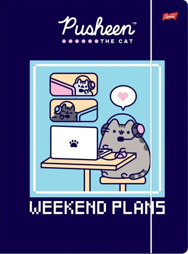 Teczka z gumką A4 Pusheen (1).jpg