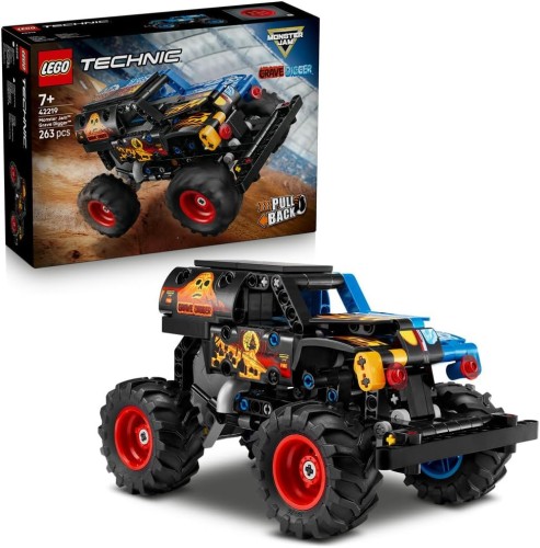 LEGO Technic 42219 Monster Jam Grave Digger Ogień i lód (2).jpg