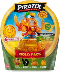 Piratix Golden Treasure Gold Pack zestaw Captain King Roar