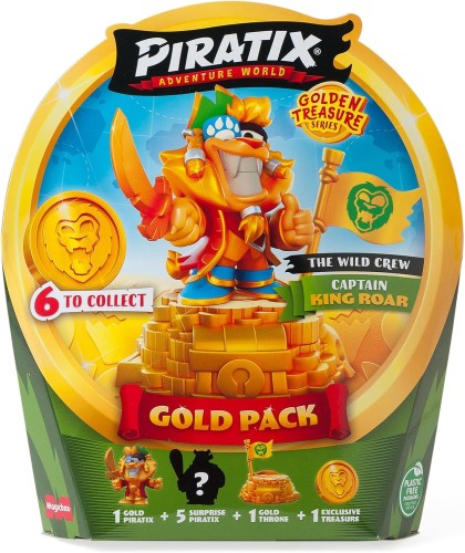 Piratix Golden Treasure Gold Pack zestaw Captain King Roar (2).jpg