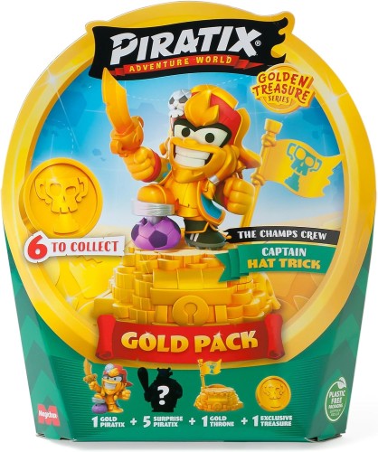 Piratix Golden Treasure Gold Pack zestaw Captain Hat Trick (10).jpg