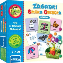 Gra karciana Zagadki Smoka Obiboka niebieskie