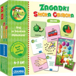 Gra karciana Zagadki Smoka Obiboka zielone