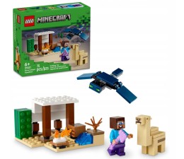 LEGO Minecraft 21251 Pustynna wyprawa Steve'a