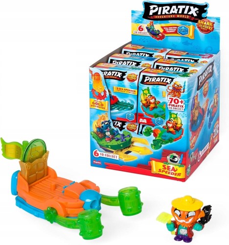 Piratix Shark Treasure Sea Speeder z figurką (8).jpg