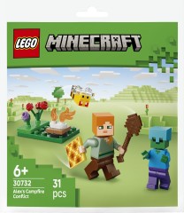LEGO Minecraft 30732 Potyczka Alex przy ognisku