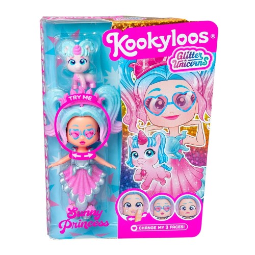 KookyLoos Glitter Unicorns laleczka Sunny Princess (6).jpg