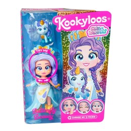KookyLoos Glitter Unicorns laleczka Butterfly Beauty