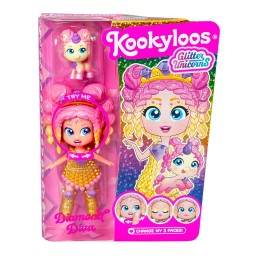 KookyLoos Glitter Unicorns laleczka Diamond Diva