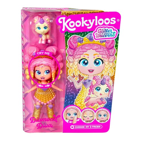 KookyLoos Glitter Unicorns laleczka Diamond Diva (6).jpg