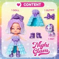 KookyLoos Glitter Unicorns laleczka Night Glam (4).jpg