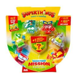 SuperThings Kazoom Power Mission 5-pack zestaw mix