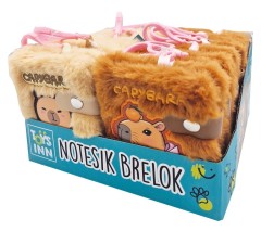 Brelok notesik Kapibara mix