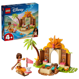 LEGO Disney Princess 43282 Vaiana Wiejska chatka i łódź