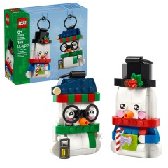 LEGO 40812 Ozdoby z bałwankami