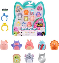 Squishmallows SQUISH A LONGS MiniSquish 8 figurek zestaw C seria 6