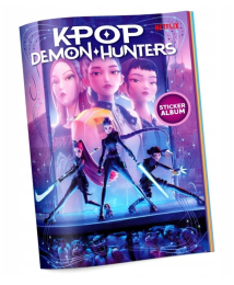 Album kolekcjonera KPOP Demon Hunters. Zestaw startowy
