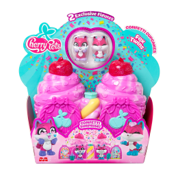 Cherry Pets Confetti Cupcakes Fox Twins