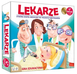 Gra planszowa Lekarze Kukuryku
