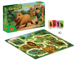 Gra planszowa Kapibary w akcji - ucieczka z zoo Alexander