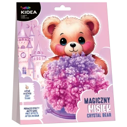 Zestaw kreatywny Magiczny krystaliczny Miś Kidea