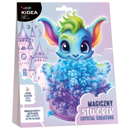 Zestaw kreatywny Magiczny krystaliczny Stworek Kidea