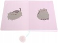 Zamszowy pamiętnik kot Pusheen różowy (4).jpg