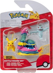 Pokemon figurki bitewne Pikachu Machollo Alolan Muk