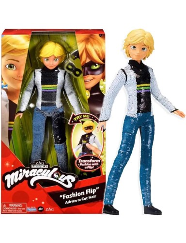 MIRACULOUS Biedronka i Czarny Kot Fashion Flip lalka Adrien (2).JPG