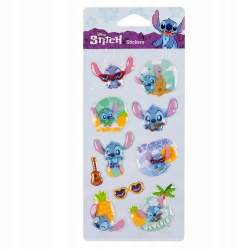 Wypukłe naklejki Disney Stitch wzór 1.jpg