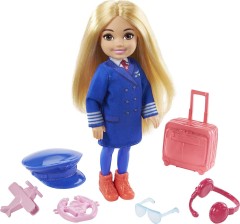 Barbie Chelsea Możesz być Kariera Lalka GTN90 Pilot