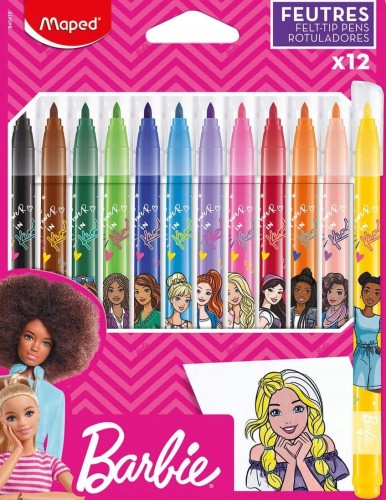 Flamastry Barbie 12 kolorów (2).jpg