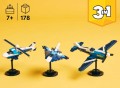 LEGO Creator 31160 Statek powietrzny samolot wyścigowy (3).jpg