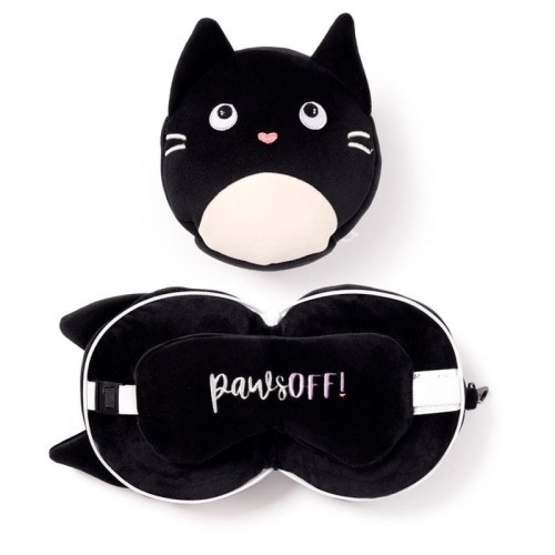 Pluszowa poduszka podróżna Kot Feline Feli Relaxeazzz (1).jpg