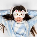 Pluszowa poduszka podróżna Kot Szczęścia Maneki Neko Relaxeazzz (4).jpg