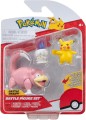 Pokemon figurki bitewne Pikachu Litwick Slowpoke (4).jpg