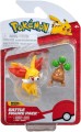 Pokemon figurki bitewne Fennekin Bonsly (3).jpg