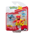 Pokemon figurki bitewne Piplup Misdreavus Magmar (3).jpg
