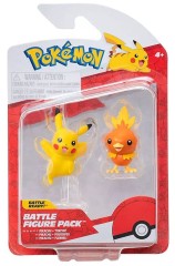 Pokemon figurki bitewne Pikachu Torchic