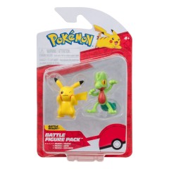 Pokemon figurki bitewne Pikachu Treecko