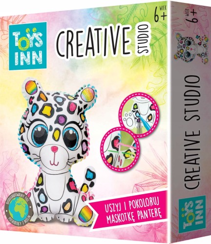 Toys Inn Creative studio zestaw do szycia i kolorowania Pantera (3).jpg