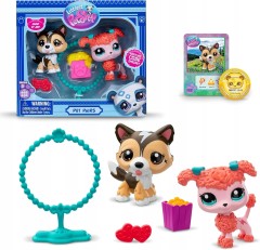 Littlest Pet Shop zestaw figurek Pudelek Owczarek seria 2