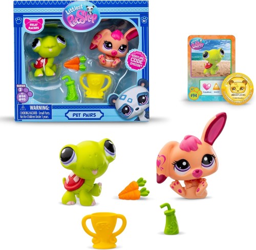 Littlest Pet Shop zestaw figurek Żółw Królik seria 2 (1).jpg