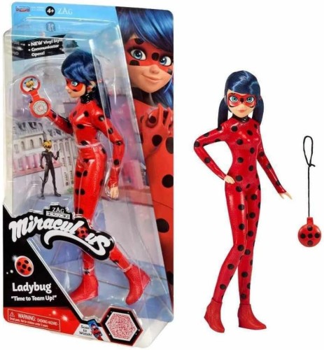 MIRACULOUS Biedronka i Czarny Kot lalka Ladybug Biedronka z jojo (2).jpg