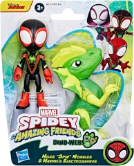 Spidey zestaw figurek Miles Morales i Marvel's Electrosaurus