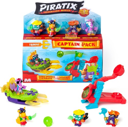 Piratix Shark Treasure Captain Pack zestaw Trident (2).jpg