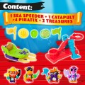 Piratix Shark Treasure Captain Pack zestaw Trident (3).jpg