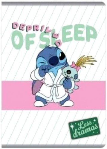 Zeszyt A5 Disney Stitch 60k. linia Deprived of Sleep.jpg