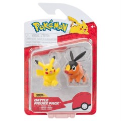 Pokemon figurki bitewne Pikachu Tepig